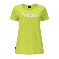 FREDDY T-SHIRT SCRITTA DONNA Giallo
