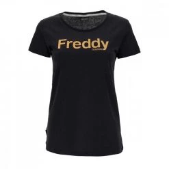 FREDDY T-SHIRT SCRITTA DONNA Nero