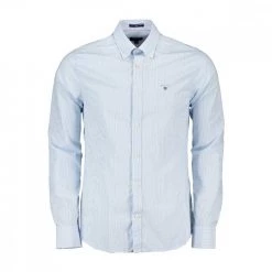 GANT CAMICIA BANKER Azzurro