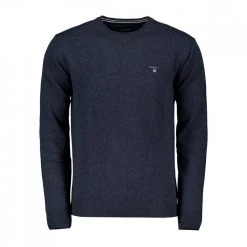 GANT MAGLIONE GIROCOLLO IN LANA Blu