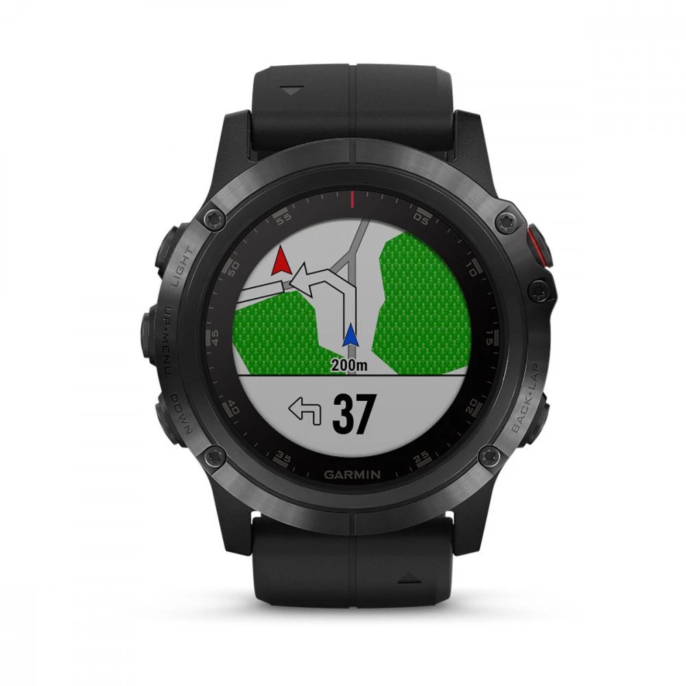 GARMIN FENIX 5X PLUS Nero 4 GARMIN FENIX 5X PLUS Nero - immagine 2