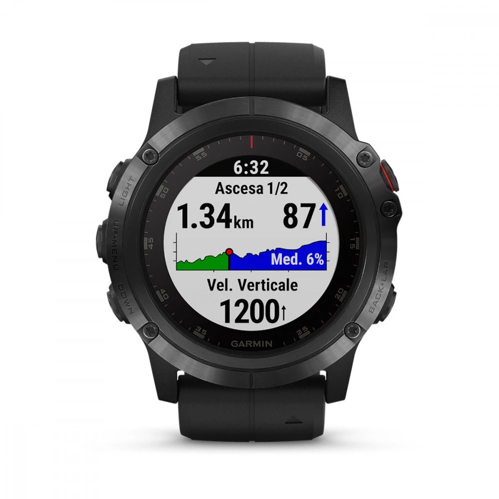 GARMIN FENIX 5X PLUS Nero 5 GARMIN FENIX 5X PLUS Nero - immagine 3