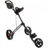 GOLFSMITH 5 Series 3 Whell Push Trolley Nero