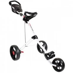 GOLFSMITH 5 Series 3 Whell Push Trolley Bianco