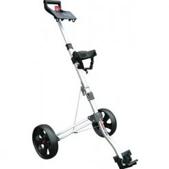 GOLFSMITH 5 Series Compact 2 Whell Pull Trolley Grigio