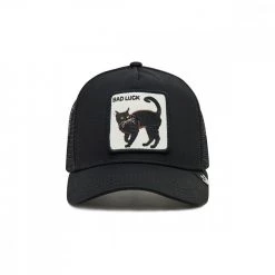 GOORIN BROS CAPPELLINO BAD LUCK CAT -Tendenza Italia goorin bros 101 cappellino bad luck cat accessori uomo 045332701 blk 2