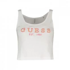 GUESS CANOTTA CORTA LOGO DONNA