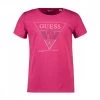 GUESS T-SHIRT LOGO STRASS BAMBINA Fucsia -Tendenza Italia guess j2gi17 t shirt logo strass bambina abbigliamento bambino 044778101 g4a2 1