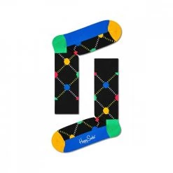 HAPPY SOCKS CALZA ARGYLE DOT SOCK -Tendenza Italia happy socks ado01 calza argyle dot sock casual uomo 045625001 9300 2