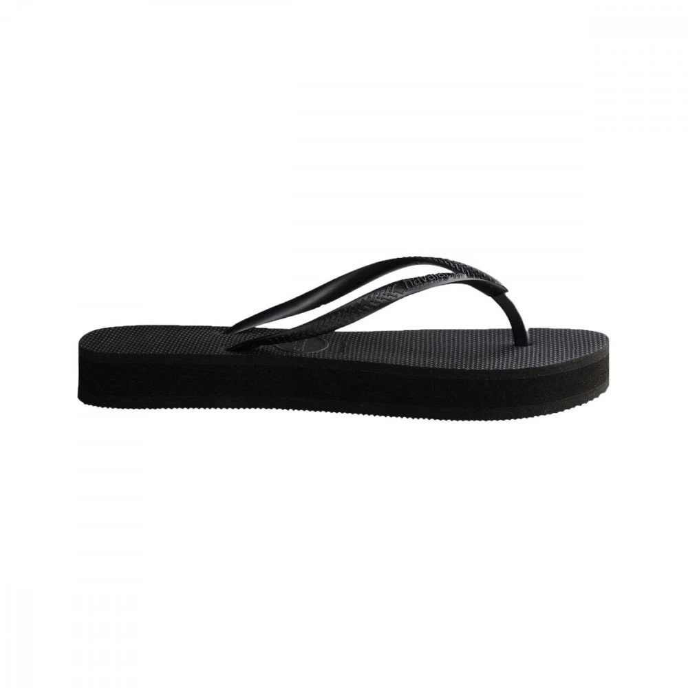 HAVAIANAS SLIM FLATFORM Nero 4 HAVAIANAS SLIM FLATFORM Nero - immagine 2