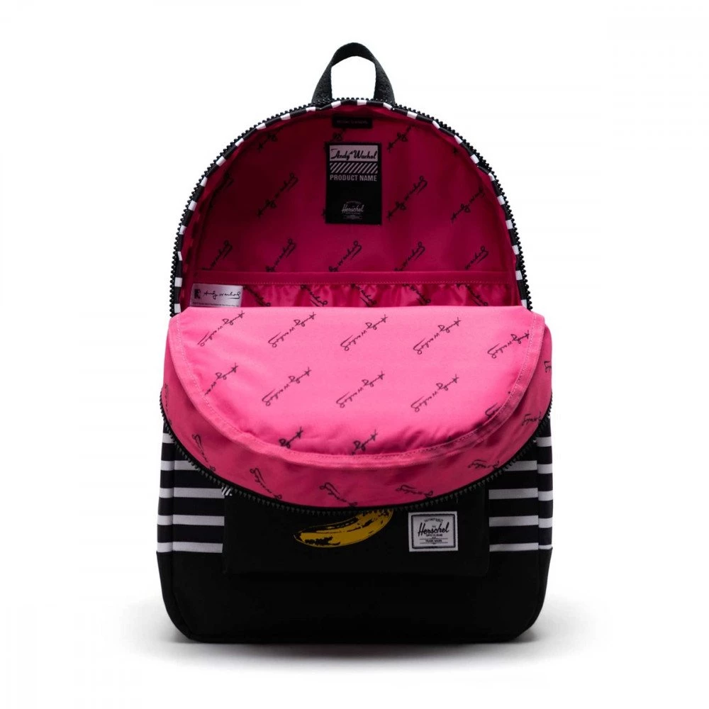 HERSCHEL ZAINO ECO SETTLEMENT ANDY WARHOL Nero - immagine 2