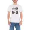HURLEY T-SHIRT PHOTO PALM Bianco -Tendenza Italia hurley 65mc0000121 t shirt photo palm street style uomo 044736401 wht 1