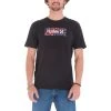 HURLEY T-SHIRT EVERYDAY WASH VENICE PUNK Nero