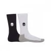 HYDROGEN CALZE BI-PACK Bianco, Nero -Tendenza Italia hydrogen t00306 socks abbigliamento tennis uomo 044452701 077 1