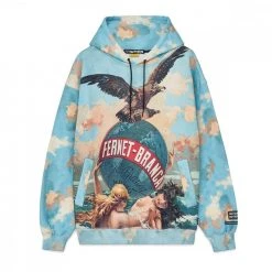 IUTER FELPA CON CAPPUCCIO 1904 FERNET Multicolor