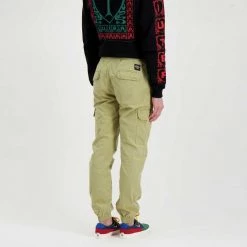 IUTER PANTALONI CARGO JOGGER Beige -Tendenza Italia iuter 22sicj01 pantaloni cargo jogger street style uomo 044749901 beige 5