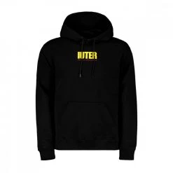 IUTER FELPA CON CAPPUCCIO STAY ALIVE Nero