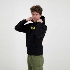 IUTER FELPA CON CAPPUCCIO STAY ALIVE Nero -Tendenza Italia iuter 22sish35 felpa con cappuccio stay alive street style uomo 044739201 black 5