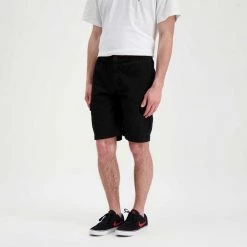 IUTER BERMUDA CARGO Nero -Tendenza Italia iuter 22sisj01 bermuda cargo street style uomo 044751801 black 4