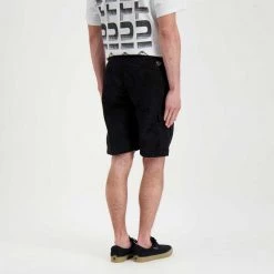 IUTER BERMUDA CARGO CAMO Nero -Tendenza Italia iuter 22sisj05 bermuda cargo camo street style uomo 044751901 black 5