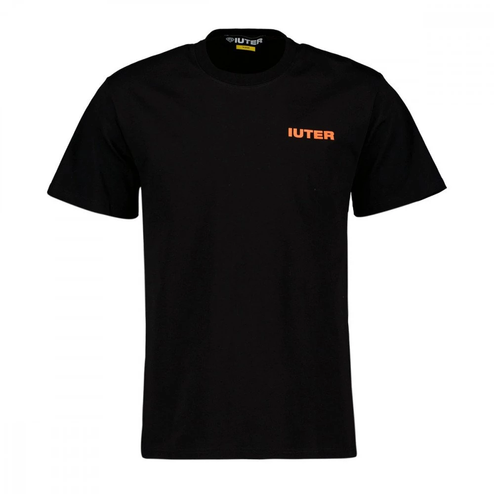 IUTER T-SHIRT DOUBLE LOGO Nero 3 IUTER T-SHIRT DOUBLE LOGO Nero