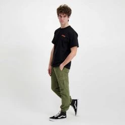 IUTER T-SHIRT DOUBLE LOGO Nero 13 IUTER T-SHIRT DOUBLE LOGO Nero -Tendenza Italia iuter 22sits02 t shirt double logo street style uomo 044750701 black 6