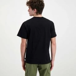 IUTER T-SHIRT TIBETAN Nero -Tendenza Italia iuter 22sits68 t shirt tibetan street style uomo 044739601 black 4