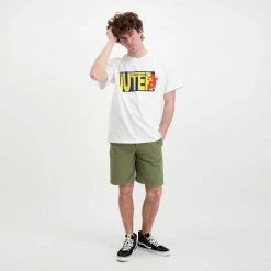 IUTER T-SHIRT SURE THING Bianco -Tendenza Italia iuter 22sits71 t shirt sure thing street style uomo 044752401 white 6