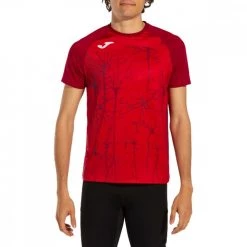 JOMA T-SHIRT ELITE IX Bordeaux -Tendenza Italia joma 102755 t shirt elite ix abbigliamento tennis uomo 046608701 600 3
