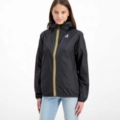 K-WAY GIACCA CLAUDE LE VRAI 3.0. UNISEX Nero -Tendenza Italia k way k004bd0 giacca claude le vrai 3 0 unisex giacconi uomo 045341701 usy 5