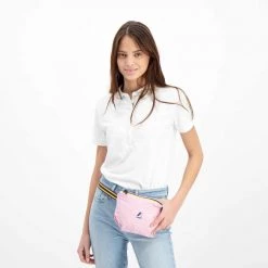 K-WAY GIACCA LE VRAI 3.0 CLAUDE Rosa -Tendenza Italia k way k004bd0 giacca le vrai 3 0 claue donna giacconi donna 042625001 v18 5