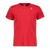 K-WAY T-SHIRT LE VRAI EDOUARD Rosso -Tendenza Italia k way k007je0 t shirt edouard casual uomo 042625801 q03 1