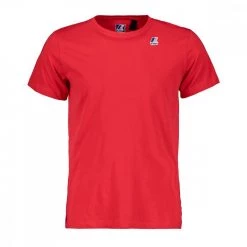 K-WAY T-SHIRT LE VRAI EDOUARD Rosso