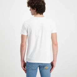 K-WAY T-SHIRT LE VRAI EDOUARD Bianco -Tendenza Italia k way k007je0 t shirt le vrai edouard casual uomo 045519901 001 3