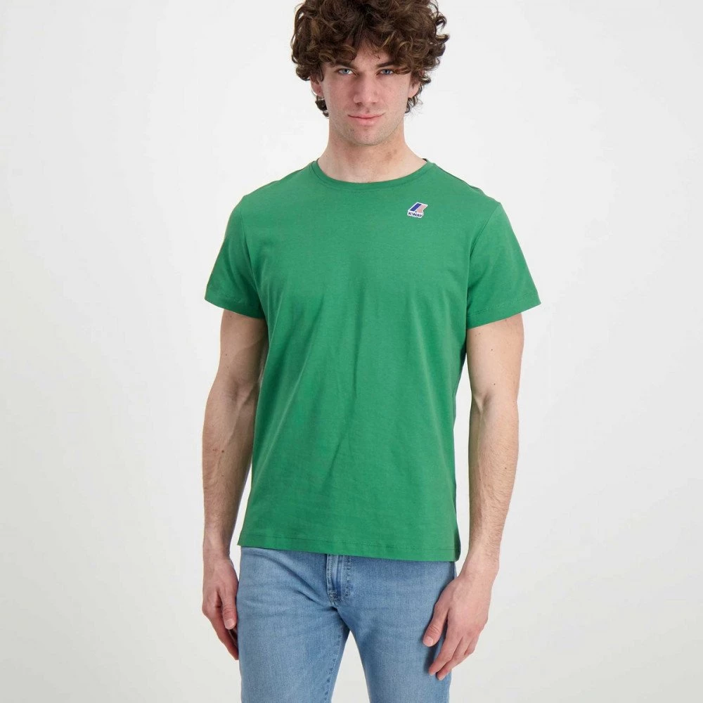 K-WAY T-SHIRT LE VRAI EDOUARD Verde 4 K-WAY T-SHIRT LE VRAI EDOUARD Verde - immagine 2