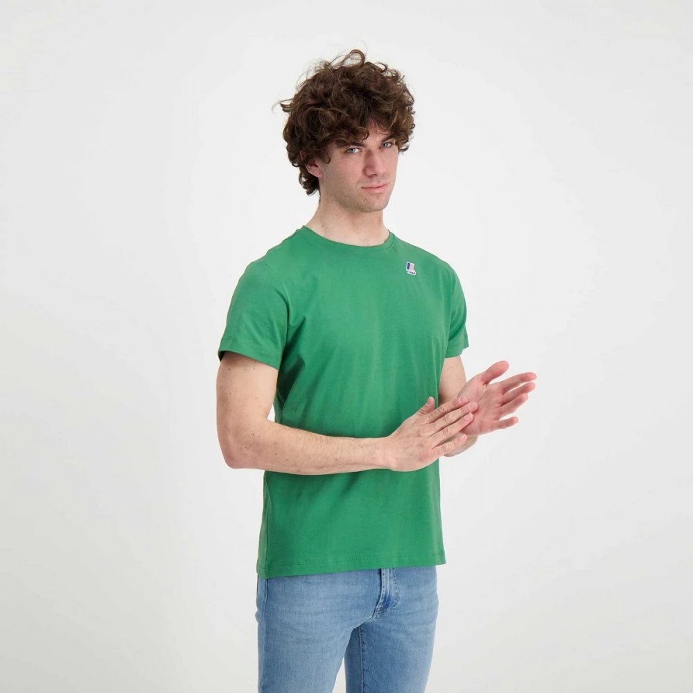 K-WAY T-SHIRT LE VRAI EDOUARD Verde 6 K-WAY T-SHIRT LE VRAI EDOUARD Verde - immagine 4
