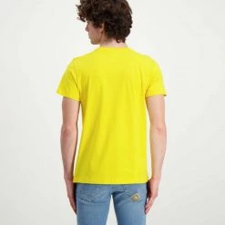 K-WAY T-SHIRT LE VRAI EDOUARD Giallo -Tendenza Italia k way k007je0 t shirt le vrai edouard casual uomo 045520101 t05 3