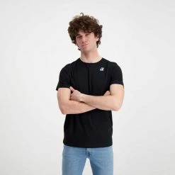K-WAY T-SHIRT LE VRAI EDOUARD Nero -Tendenza Italia k way k007je0 t shirt le vrai edouard casual uomo 045520201 usy 4