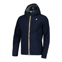 K-WAY GIACCA JACK BONDED JERSEY Blu
