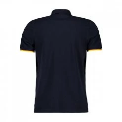 K-WAY POLO VINCENT CONTRASTO Blu -Tendenza Italia k way k008j50 polo bordi nastro k way casual uomo 040560201 k89 3