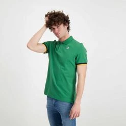 K-WAY POLO VINCENT CONTRASTO Verde 12 K-WAY POLO VINCENT CONTRASTO Verde -Tendenza Italia k way k008j50 polo vincent contrasto casual uomo 045520301 00q 5