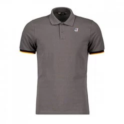 K-WAY POLO VINCENT CONTRASTO Grigio