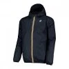 K-WAY GIACCA CLAUDE WARM Blu -Tendenza Italia k way k00bei0 giacca con cappuccio warm claude levrai giacconi uomo 040560701 k89 1