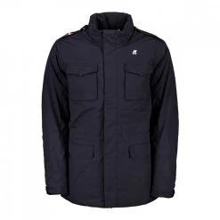K-WAY GIACCA FIELD MANFIELD RIPSTOP MARMOTTA Blu -Tendenza Italia k way k1119nw giacca field manfield ripstop marmotta giacconi uomo 044018001 a2b 2
