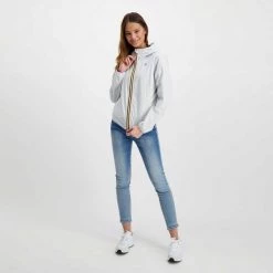 K-WAY GIACCA CON CAPPUCCIO LILY STRETCH DOT DONNA -Tendenza Italia k way k111nqw giacca con cappuccio lily stretch dot donna giacconi donna 045342201 xre 6