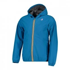 K-WAY GIACCA CAPPUCCIO JACK STRETCH DOT Azzurro