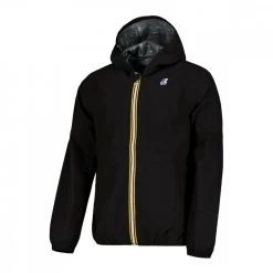 K-WAY GIACCA CAPPUCCIO JACK STRETCH DOT Nero