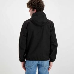 K-WAY GIACCA CAPPUCCIO JACK STRETCH DOT Nero -Tendenza Italia k way k31126w giacca cappuccio jack stretch dot giacconi uomo 045343201 usy 4