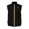 K-WAY GILET CON CAPPUCCIO VALEN STRETCH DOT Nero -Tendenza Italia k way k6113gw gilet con cappuccio valen stretch dot giacconi uomo 045344401 usy 1