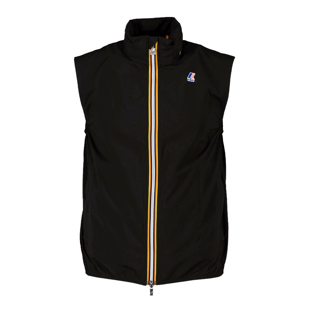 K-WAY GILET CON CAPPUCCIO VALEN STRETCH DOT Nero 3 K-WAY GILET CON CAPPUCCIO VALEN STRETCH DOT Nero